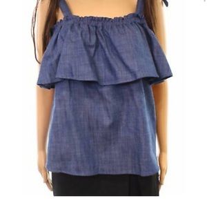 Harlow and Graham denim top